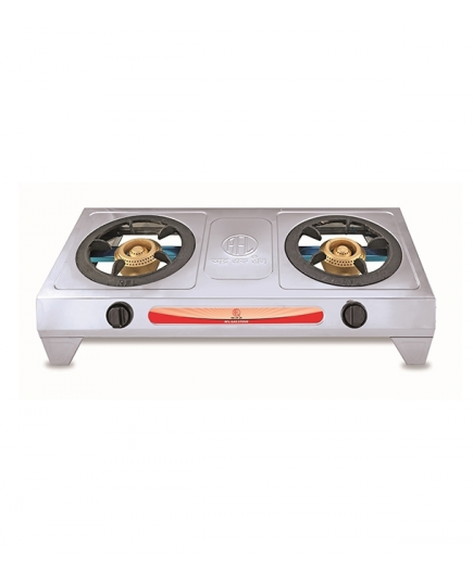 RFL Double Stainless Steel Gas Stove 2-41 (Cylinder Gas)