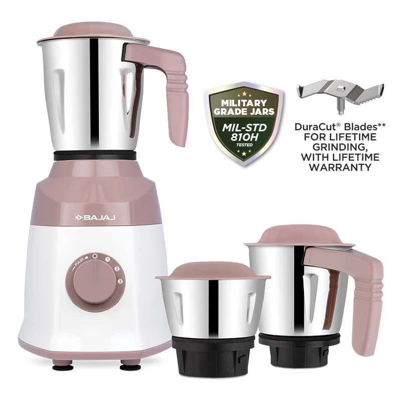 Bajaj Military Series Duetto 500W Mixer Grinder