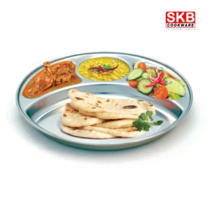 SKB 28CM Stainless Steel Compartment Plate 304 Good Grade