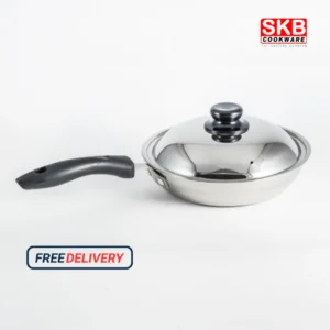 SKB 24CM Frying Pan Stainless Steel 304 Food Grade (3 Layer)