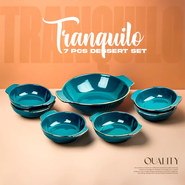Tranquilo Dessert Bowl - 7 Pcs Set