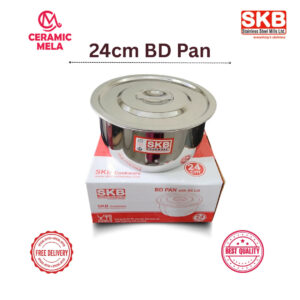 SKB 24CM Stainless Steel BD Pan Food Grade 304