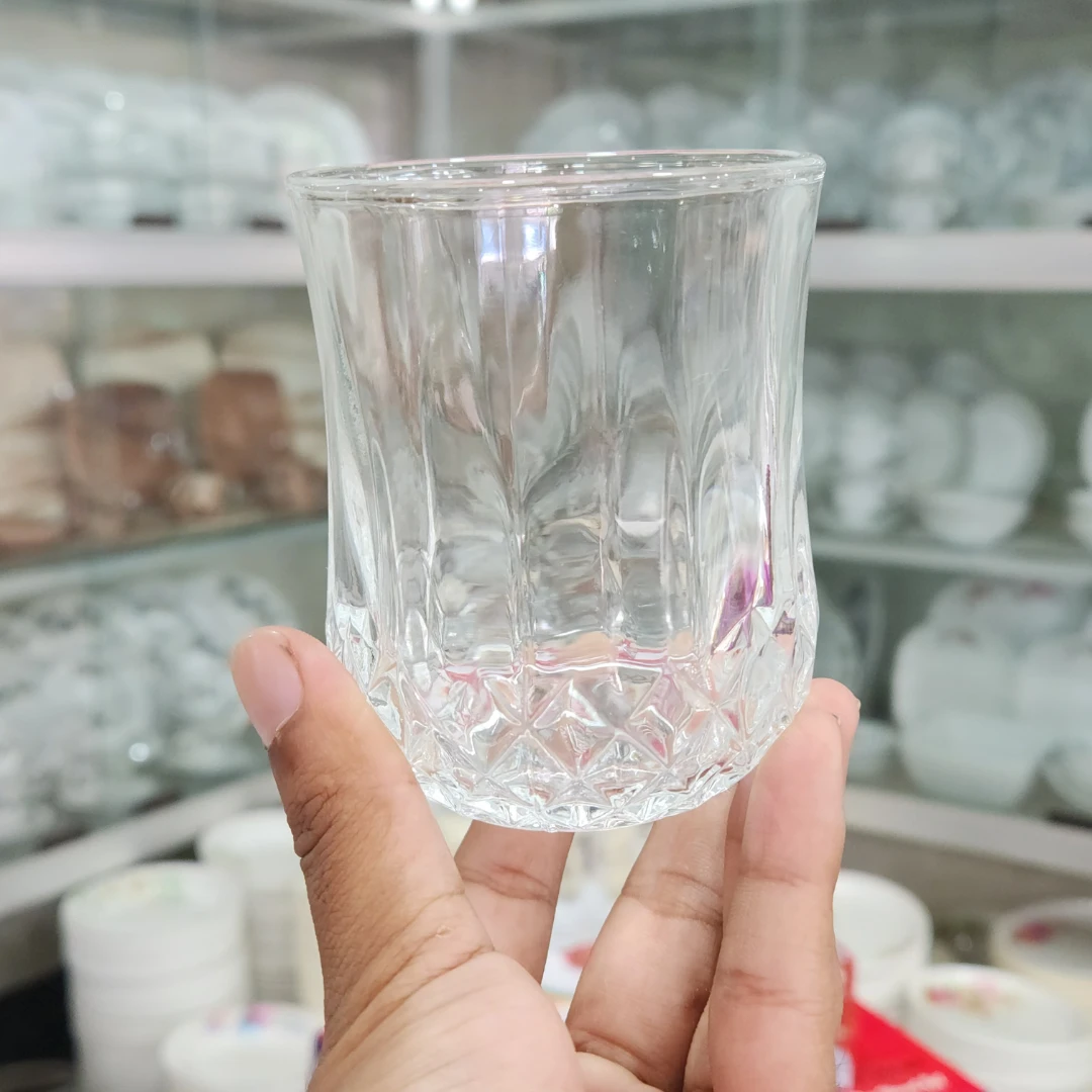 Nasir 6 Pcs Diamond Small Glass N143T