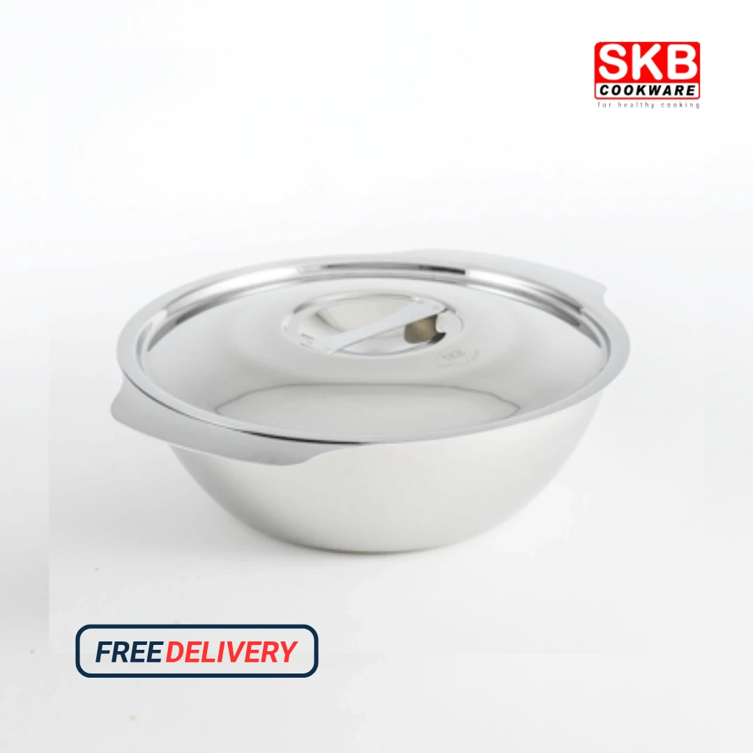 SKB 22CM Soup Bowl Stainless Steel 304 Food Grade - Image 2