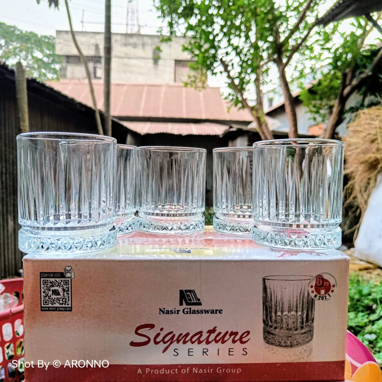 Nasir Small Glass 6 Pcs N202T - Image 2