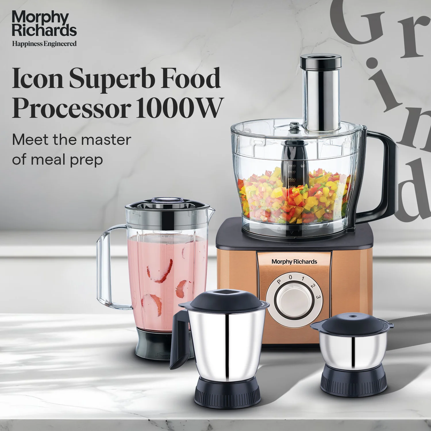 Morphy Richards Icon Superb Food Processor - Image 2
