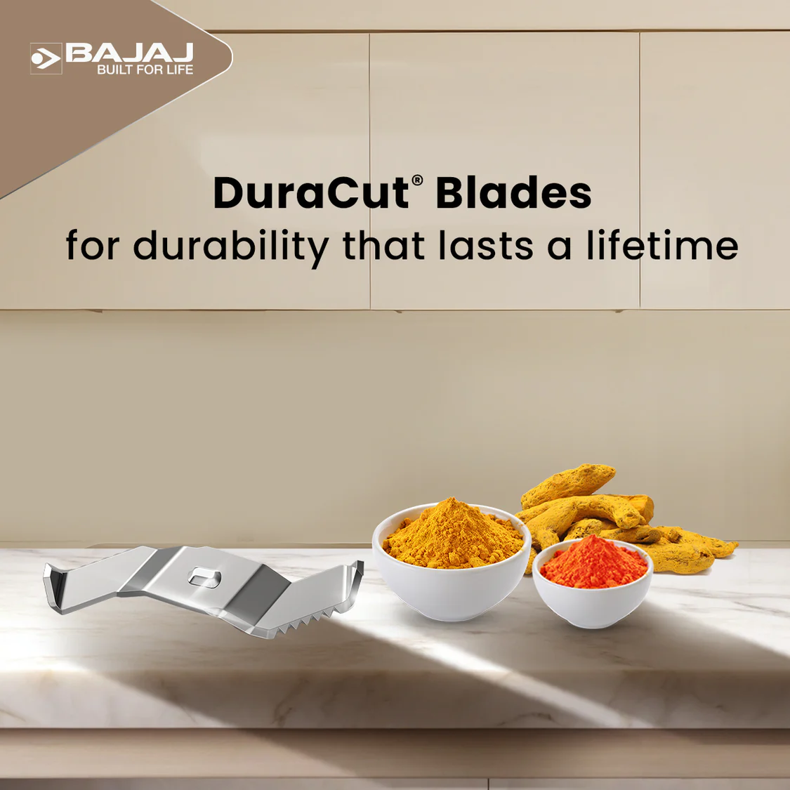 Bajaj Ninja Series Kompact 500W Mixer Grinder - Image 2