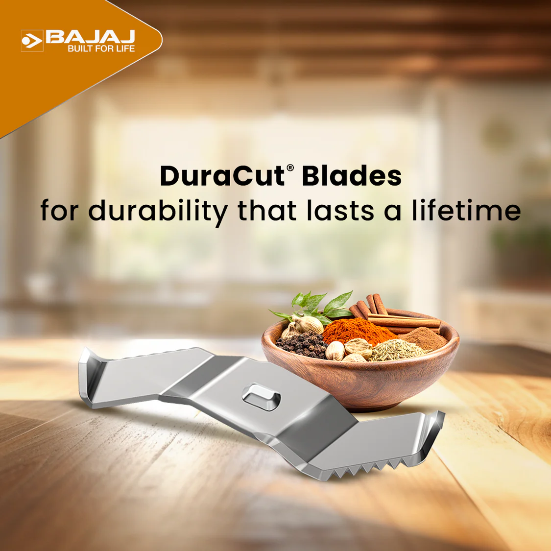 Bajaj Rex Dlx Ninja Series 4 Jar 750W Mixer Grinder - Image 3