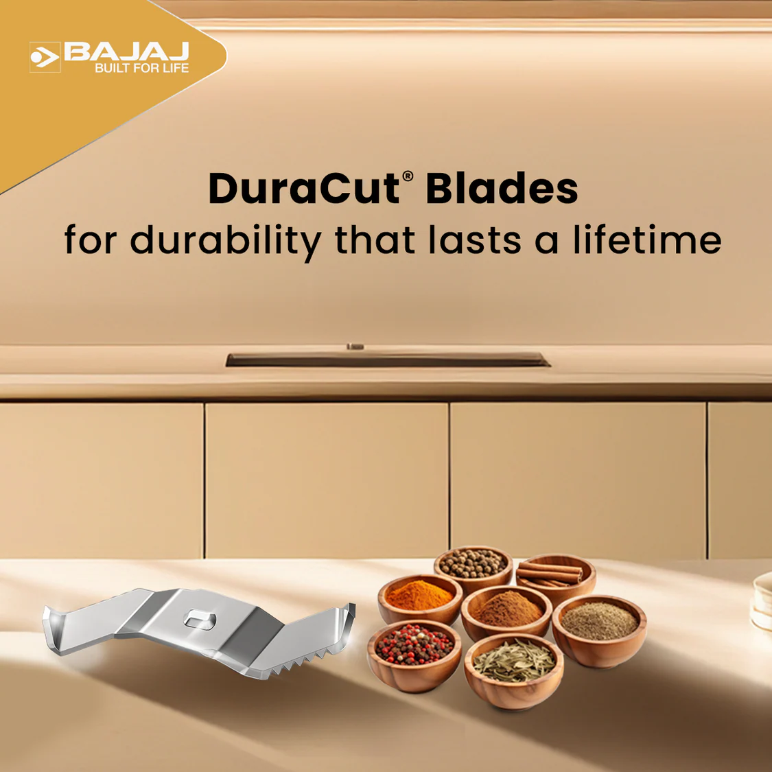 Bajaj GX1 Ninja Series 500W Mixer Grinder - Image 3