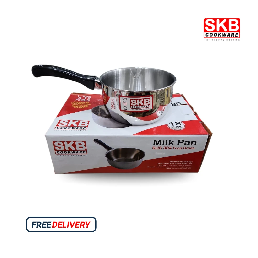SKB 16CM Stainless Steel Milk Pan With 304 Food Grade - Image 3