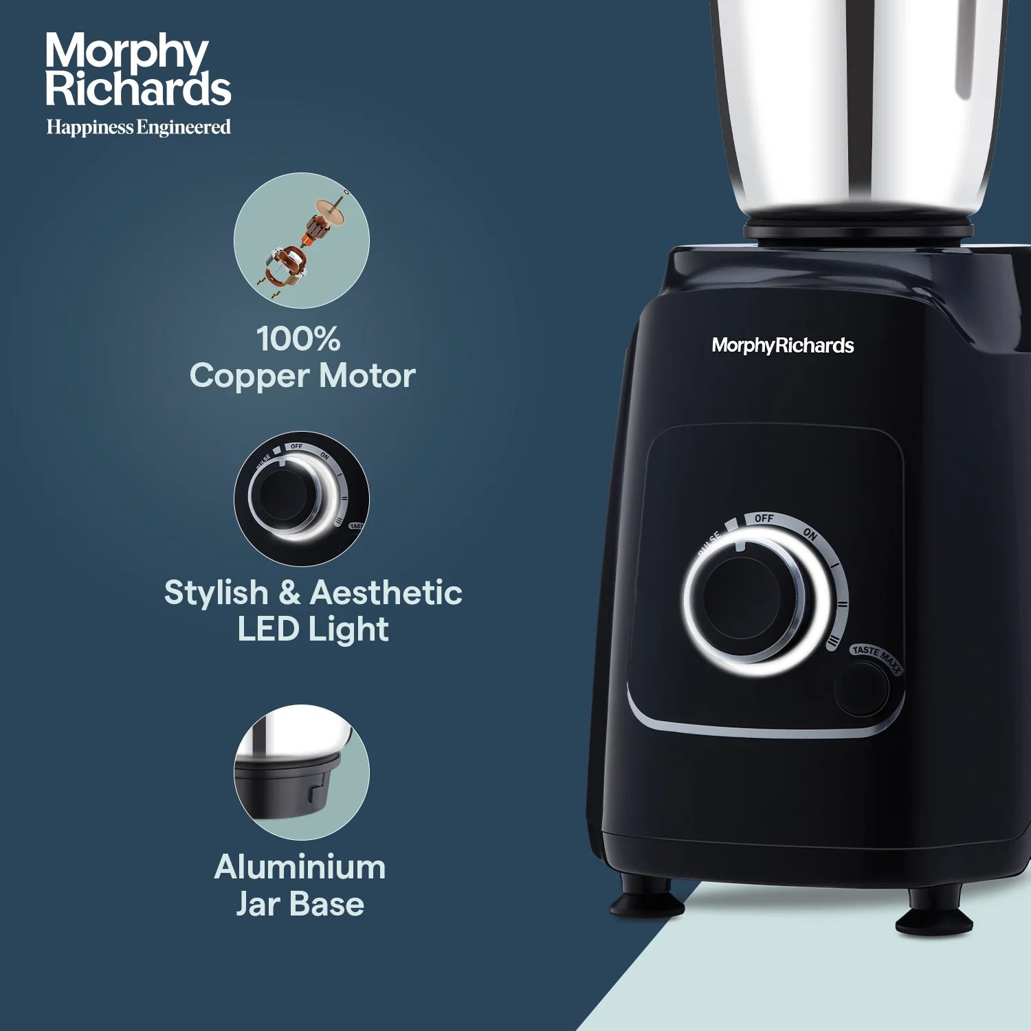 Morphy Richards GrindPro Maxx 1000W Mixer Grinder - Image 4