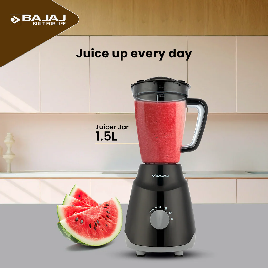 Bajaj Rex Ninja Series 4 Jar 500W Mixer Grinder - Image 5