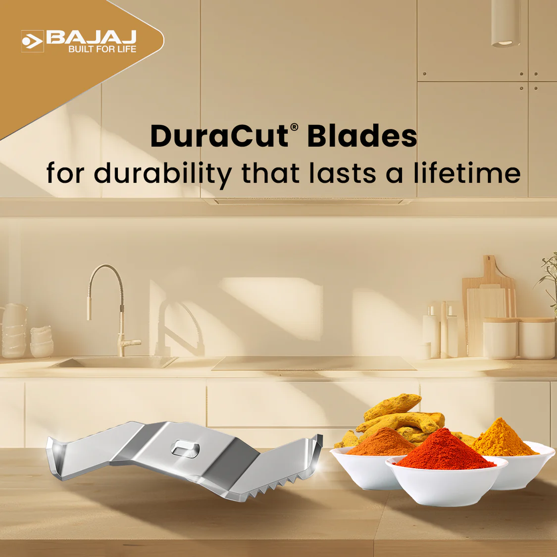 Bajaj Military Series REX 750 4 Jar Mixer Grinder - Image 6