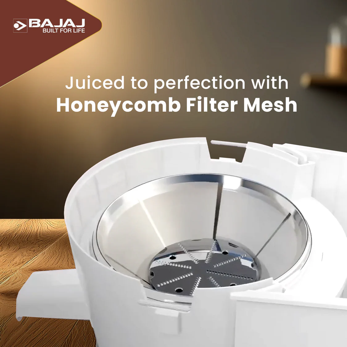 Bajaj Ninja Series Power Blend 1000W Juicer Mixer Grinder - Image 5