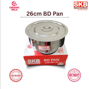 SKB 26CM Stainless Steel BD Pan Food Grade 304