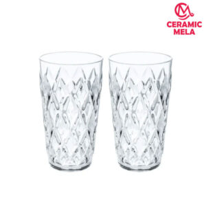 H&S 6 Pcs Drinking Water Glass Set C09G