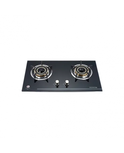 RFL Double Built In Glass Hob Iris (Line Gas)